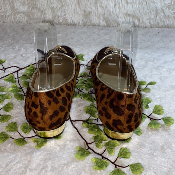 Annie Comfort Cheetah Print Flats - Picture 3 of 6